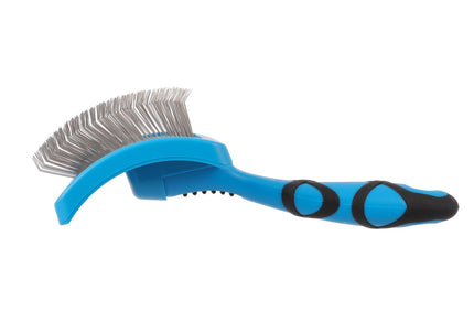 Groom Professional Slicker Brush Soft Large – Profiled Poodle Brush with Long Flexible Pins