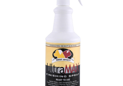 Best Shot UltraMax Pro Finishing Spray – Nourishing Detangler and Shine Enhancer, 946ml