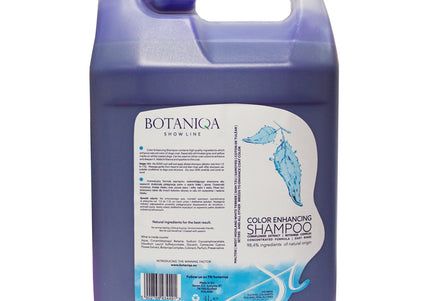 Botaniqa Show Line Color Enhancing Shampoo – Illuminating Formula for White and Light Coats, 4L