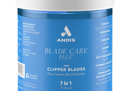 Andis Blade Care Plus Fluid 453ml – Lubricating Blade Maintenance Solution, Fast-Acting Formula