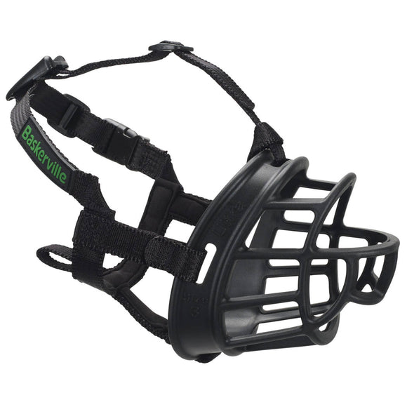 Baskerville Ultra Muzzle XL – Ergonomic Lightweight Design with Secure Fit and Breathable Mesh