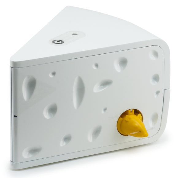PetSafe Cheese Automatic Cat Toy – Interactive Cheese Design with Moving Mice, Engaging Play