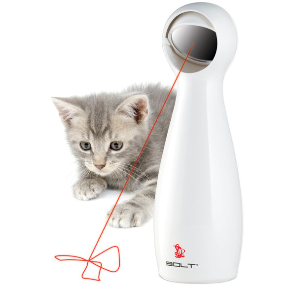 PetSafe Bolt Automatic Laser Light – Interactive Cat Toy with Manual and Auto Modes