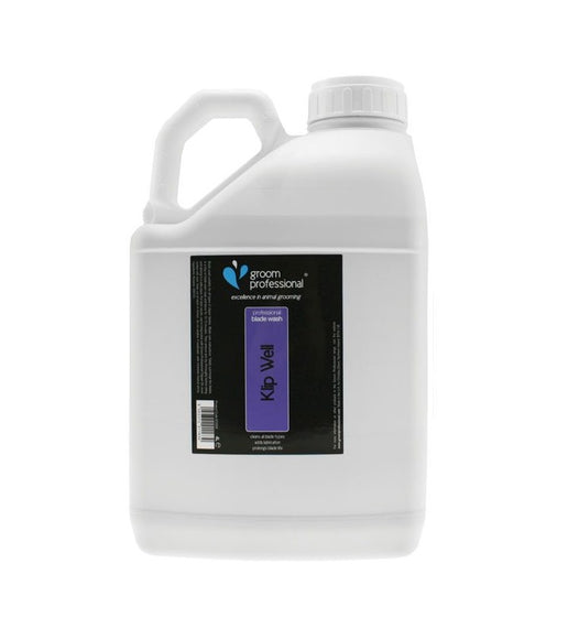 Groom Professional Klip Well Blade Wash – Liquid Cleaner and Disinfectant, 5L Large Capacity