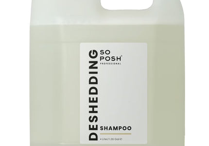 So Posh Deshedding Shampoo 4L – Deep-Cleaning Formula with Coat-Strengthening Benefits