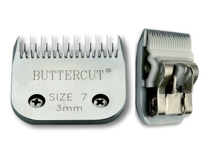Geib Buttercut Ceramic Blade No. 7 – Precision Thinning Blade, 3mm Cutting Length, Durable Ceramic