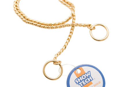 Show Tech Elegant Metal Exhibition Chain – 25cm Length, 2.5mm Width, Rose Gold Finish