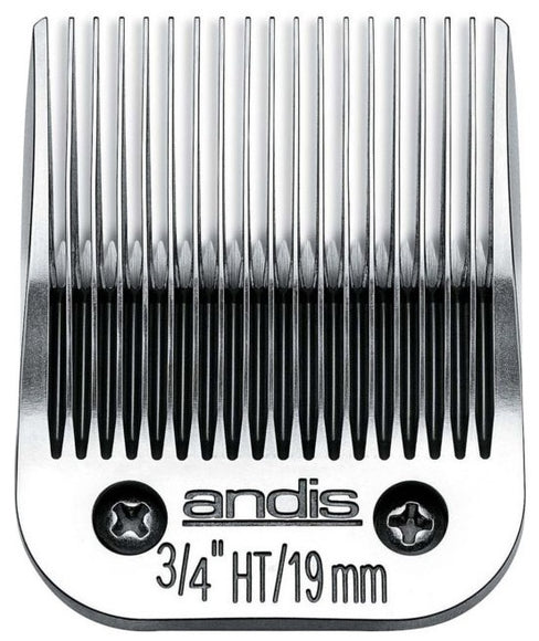 Andis UltraEdge No. 3/4 HT Clipper Blade – 19mm Precision Cut, Durable Steel