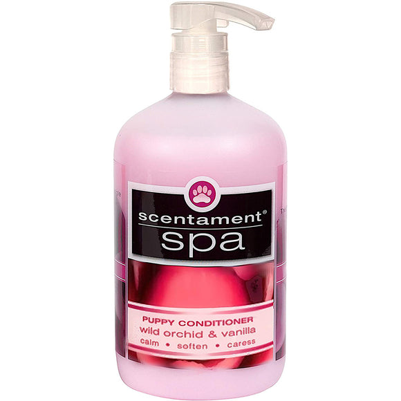 Best Shot Spa Orchid & Vanilla Puppy Conditioner – Hypoallergenic Softening Formula with Shining Effect, Orchid Vanilla Scent