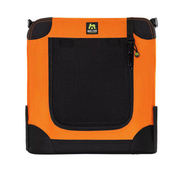 Maelson Soft Dog Kennel Neon Orange – High-Quality Fabric Carrier, Small Size, Vibrant Color