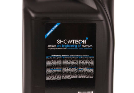 Show Tech+ Brightening Shampoo – Concentrated Color-Enhancing Formula, Removes Discoloration, 5L