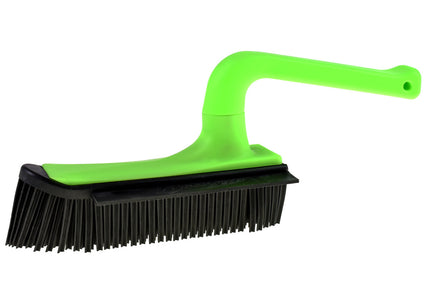 V7 Hand-Held Rubber Brush and Dustpan – Innovative Red Cleaning Duo, Ergonomic Design