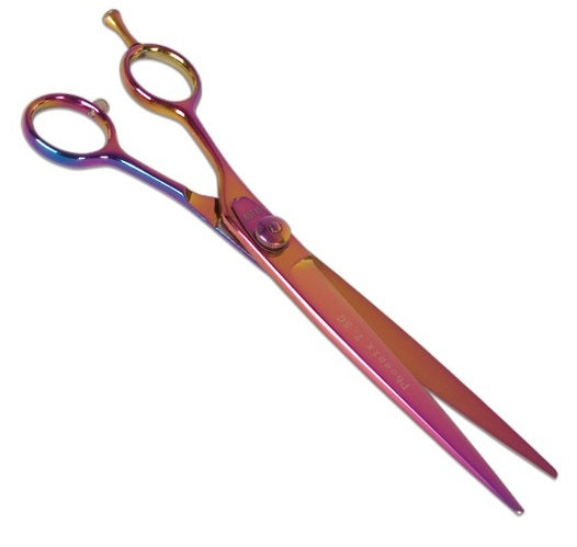 Phoenix Universal Cobalt 7" Straight Grooming Scissors – 18cm Precision Cutting Tool
