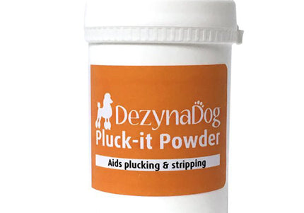 DezynaDog Pluck It Ear Powder 90g – Fine Textured Formula, Supports Gentle Hair Removal