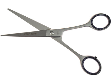 Gotta Solingen 6" Straight Grooming Scissors – One-Sided Micro-Grinding, Precision Cut