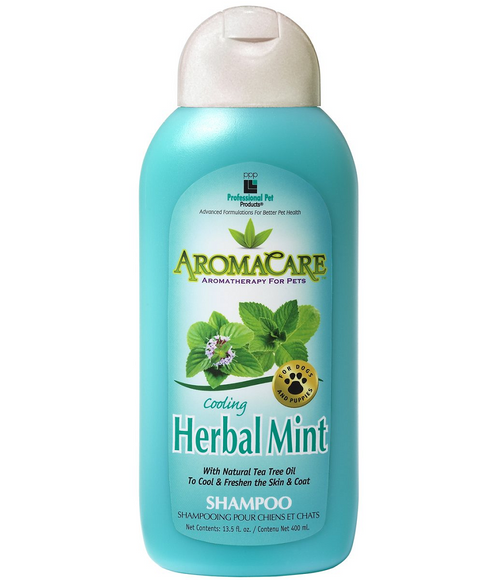 PPP AromaCare Herbal Mint Shampoo – Concentrated Refreshing Formula with Cooling Effect, 400ml