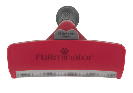 FURminator Long Hair Deshedding Tool XL – Ergonomic Stainless Steel Edge, Reduces Shedding