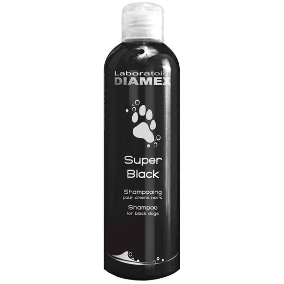 Diamex Super Black Shampoo – Color-Enhancing Formula with Almond Oil, 1:8 Concentrate, 250ml