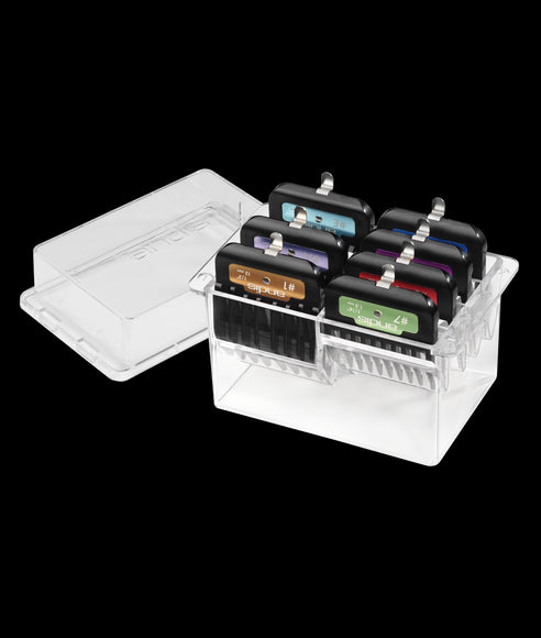 Andis 7-Piece Plastic Attachment Comb Set – Snap-On Blade No. 10 Compatible with Storage Case