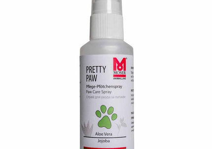 Moser Pretty Paw Nourishing Paw Care Spray 75ml – Moisturizing Formula with Atomizer