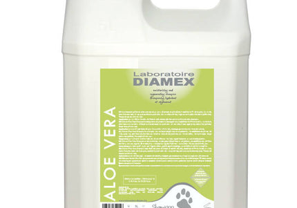 Diamex Aloe Vera Moisturizing Regenerating Shampoo Concentrate 1:8, 5L – Nourishing Formula with Aloe Extract