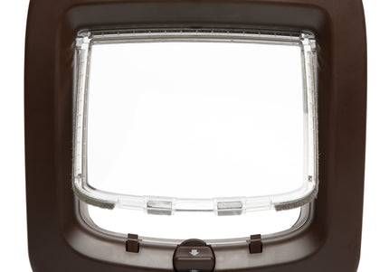 PetSafe Microchip Cat Flap – Automatic and Manual Entry, Secure White Door