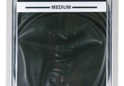 PAWZ Rubber Dog Boots – Black, Medium Size, 12 Pack, Durable Waterproof Protection