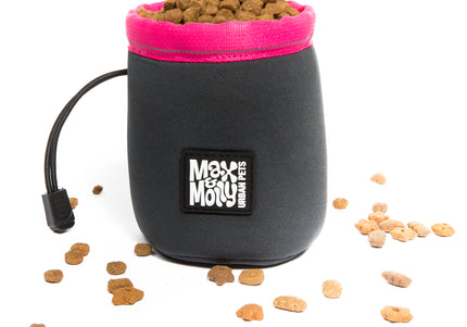 Max&Molly Treat Bag Sky Blue – Waterproof 250ml Snack Pouch with Secure Closure