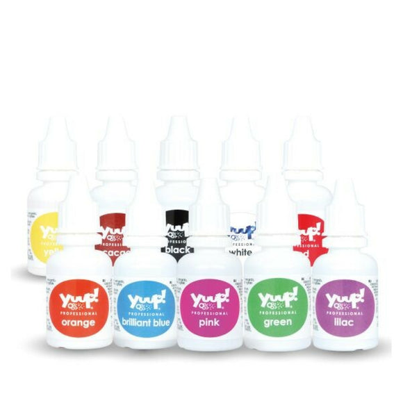 Yuup! Color Grooming Airbrush Ink 20ml – White, Fast-Drying Formula for Precise Pet Styling