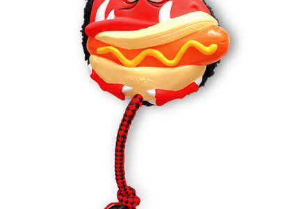 Max&Molly Paco El Diablo Monster Dog Toy – 28cm Multifunctional Squeaker Design