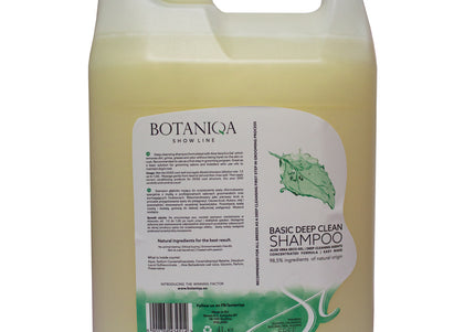 Botaniqa Show Line Basic Deep Clean Shampoo – Concentrated 4L, Deeply Cleansing Formula