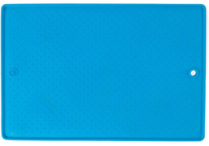 Dexas Grippmat L Silicone Feeding Mat – Large Non-Slip Surface, 60x43cm, Graphite