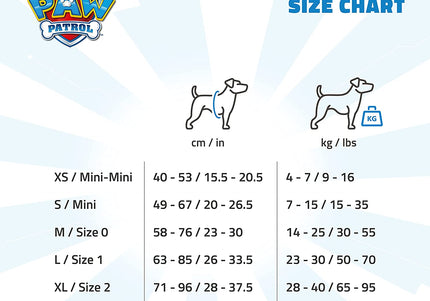 Julius-K9 Paw Patrol Skye Dog Harness – XS Size, Adjustable, Lightweight Design