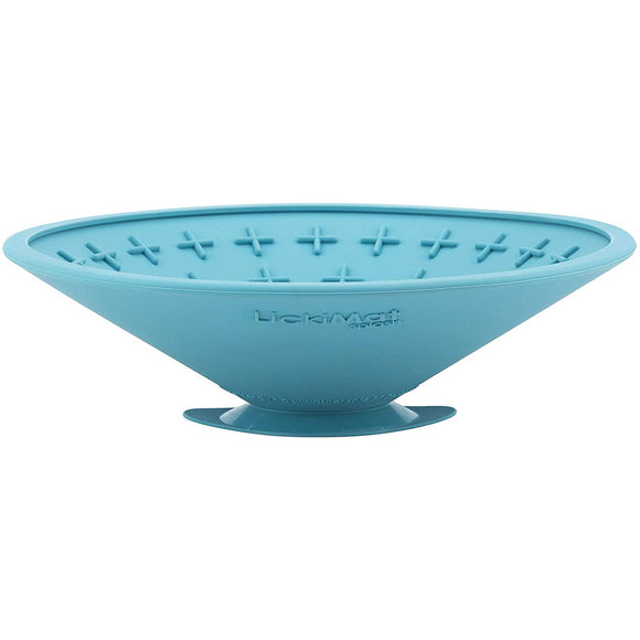 LickiMat Splash Licking Mat – Purple Silicone with Suction Cup, Calming and Entertaining