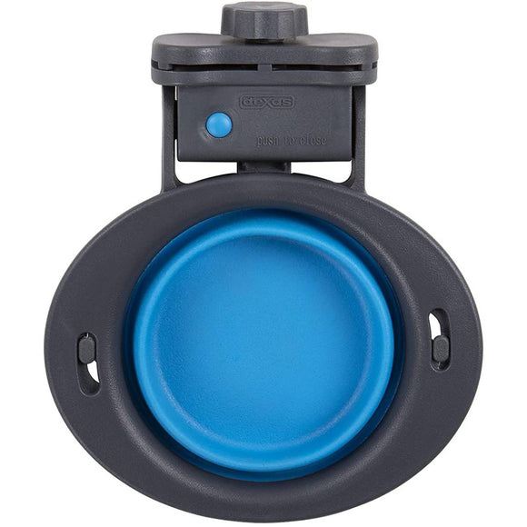 Dexas Collapsible Kennel Bowl Small 240ml – Durable Silicone, Space-Saving Design, Blue