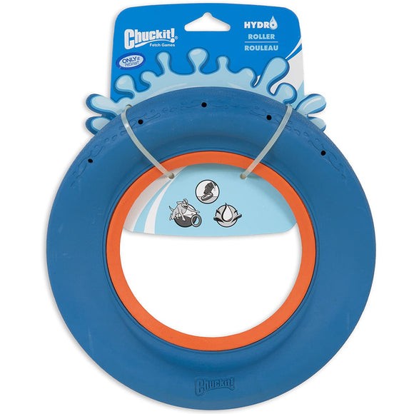 Chuckit! Hydro Roller 24cm – Floating Water Ring Toy, Durable Design for Active Play