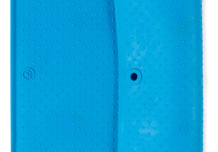 Dexas Grippmat L Silicone Feeding Mat – Large Non-Slip Surface, 60x43cm, Graphite