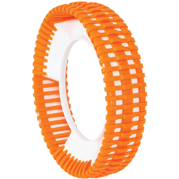 Chuckit! Rugged Fetchwheel 20cm – Durable Floating Ring Toy, Blue, Long-Lasting Design