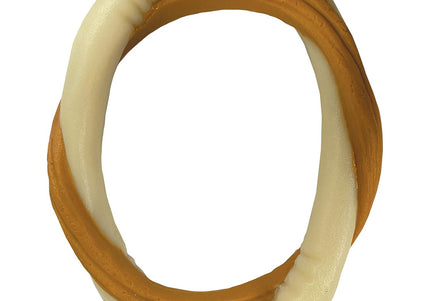 Nylabone Extreme Bully Stick Ring Medium – Durable Chew Toy with Beef Flavor, Long-Lasting
