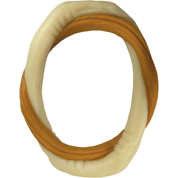 Nylabone Extreme Bully Stick Ring Medium – Durable Chew Toy with Beef Flavor, Long-Lasting
