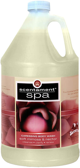 Best Shot Spa Caressing Mimosa & Nectar Body Wash – Relaxing Cleanser with Natural Extracts and Woody Notes