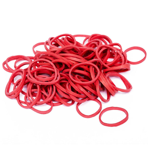 Paw Marks Latex Wrapping Bands 16mm – Super Durable Large Hair Curlers, 1500 Sky Blue Pieces