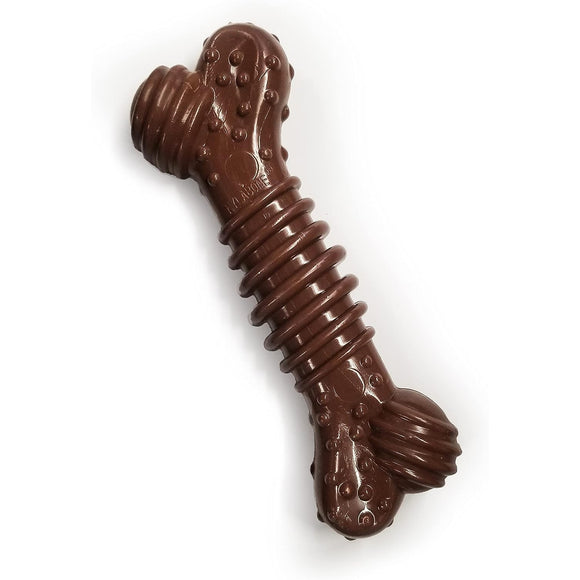 Nylabone Dura Chew Extreme Medley Texture Bone – Durable Dental Chew, Mixed Flavors, Medium Size