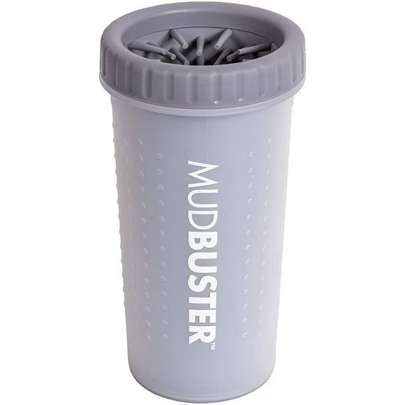 Dexas Mudbuster Paw Cleaner Large – Silicone Cleaning Cup, Size L, Fuchsia, Gentle and Effective