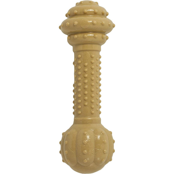 Nylabone Extreme Barbell Chew L – Durable Peanut Butter Flavored Toy for Large Breeds