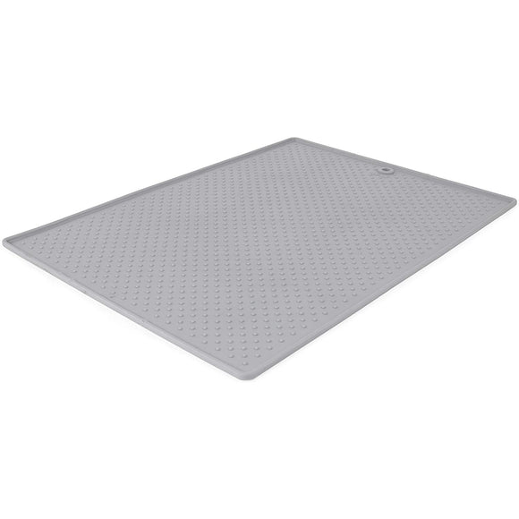Dexas Grippmat Silicone Feeding Mat Medium 33x48cm – Non-Slip, Easy-Clean Graphite