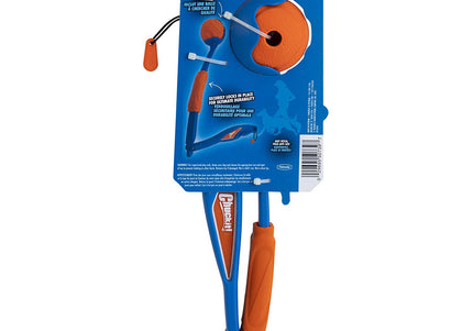 Chuckit! Fetch & Fold Ball Launcher – Foldable Design with Ball Included, Lightweight and Portable