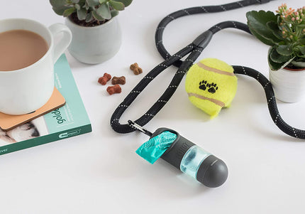 KONG Mini HandiPOD Clean Dispenser – Compact Bag Holder with Integrated Disinfectant Wipes