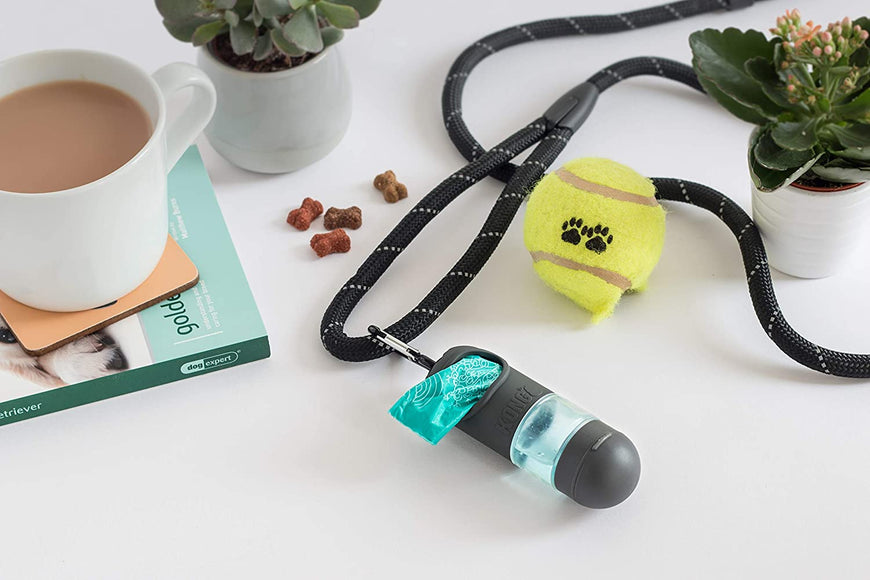 KONG Mini HandiPOD Clean Dispenser – Compact Bag Holder with Integrated Disinfectant Wipes