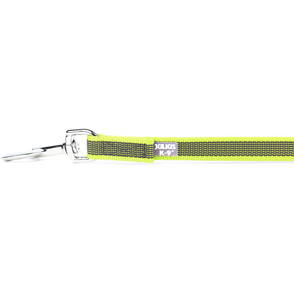 Julius K9 Color & Gray Supergrip Leash 2x220cm – Removable Anti-Slip Black Lead, Durable Design